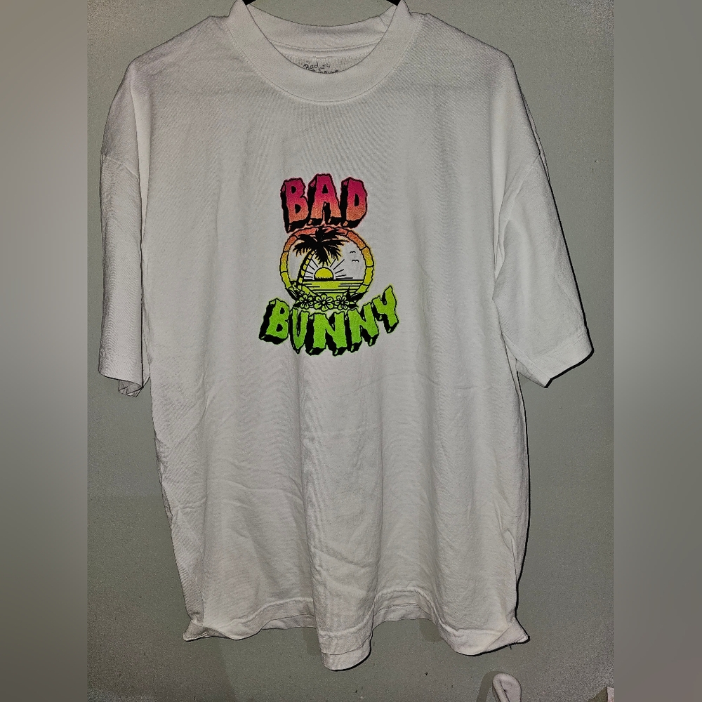 Bad Bunny  Graphic T-Shirt - White